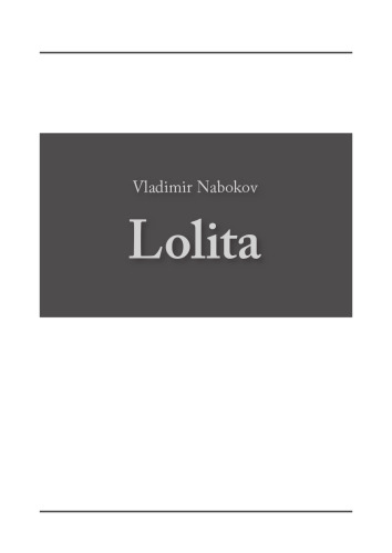 Lolita (Penguin Modern Classics)