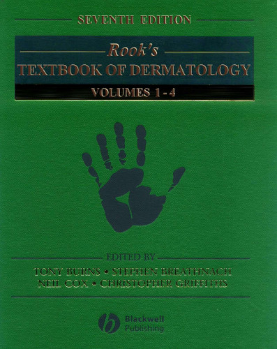 Rook's Textbook of Dermatology (4 vol. set.) 7th ed