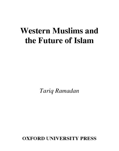 Western Muslims and the Future of Islam