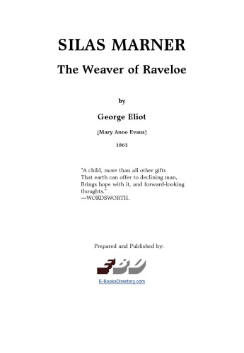 Silas Marner (Bantam Classics)