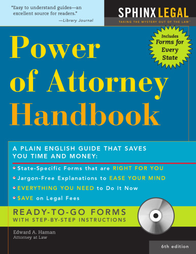 Power of Attorney Handbook, 6th Edition