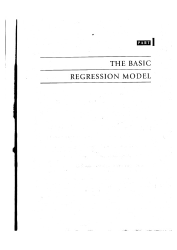 Using Econometrics: A Practical Guide (4th Edition)