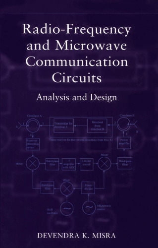 Radio-Frequency and Microwave Communications Circuits: Analysis and Design
