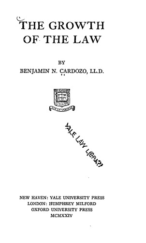 The Growth of the Law