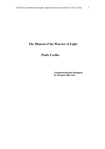 Warrior of the Light: A Manual