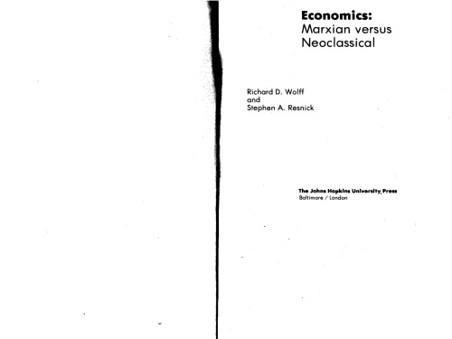 Economics: Marxian versus Neoclassical