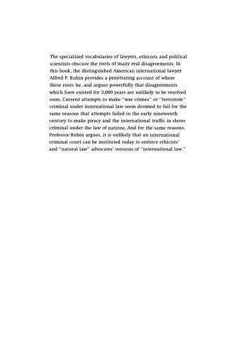 Ethics and Authority in International Law