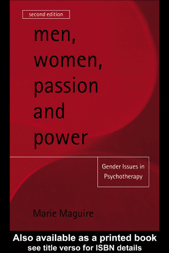 Men, Women, Passion and Power: Gender Issues in Psychotherapy