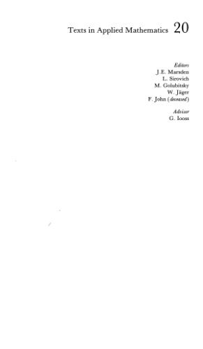 Introduction to Perturbation Methods