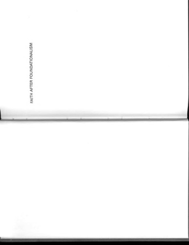 Faith After Foundationalism