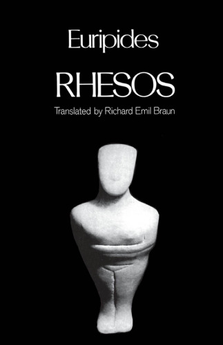Rhesos (Greek Tragedy in New Translations)