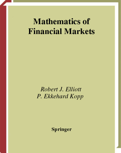 Mathematics of Financial Markets