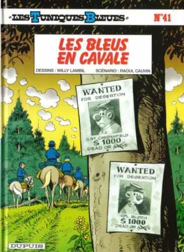 Les Tuniques bleues, tome 41 : Les Bleus en cavale