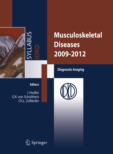 Musculoskeletal Diseases 2009-2012: Diagnostic Imaging
