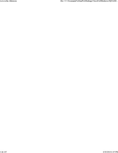 Love in the Afternoon (Hathaways, Book 5)