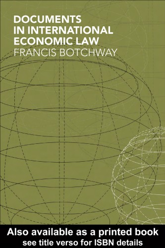 Documents in International Economic Law