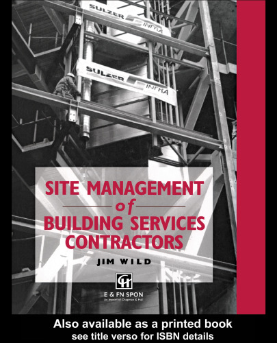 Site Management of Building Services Contractors