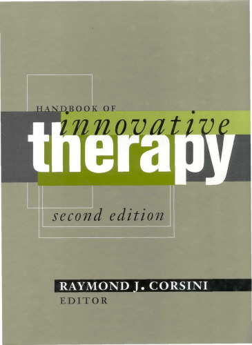 Handbook of Innovative Therapy, Second Edition (Wiley Series on Personality Processes)