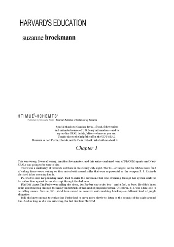 Harvard's Education (Tall, Dark & Dangerous, Book 5)