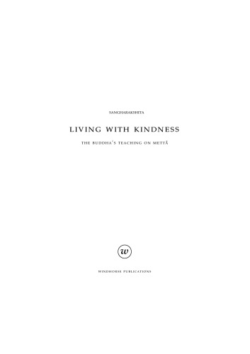 Living with Kindness