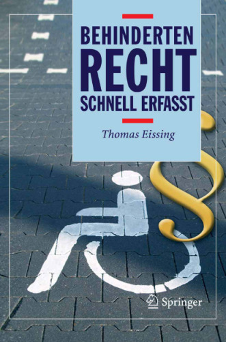 Behindertenrecht: Schnell erfasst (Recht - schnell erfasst)