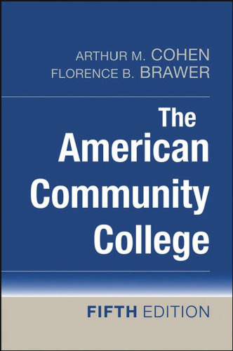 The American Community College, Fifth Edition