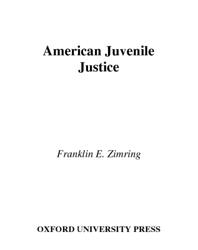 American Juvenile Justice