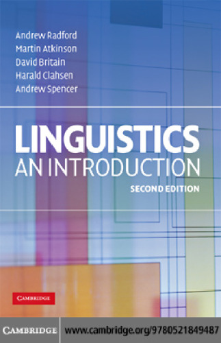 Linguistics: An Introduction