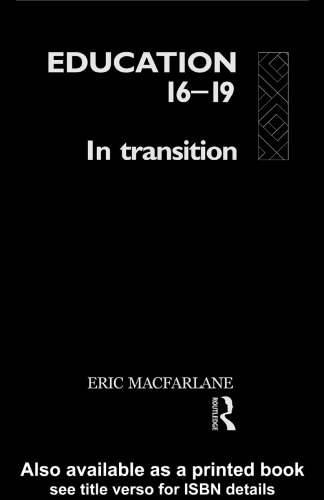 Education 16-19: In Transition (Educational Management Series)