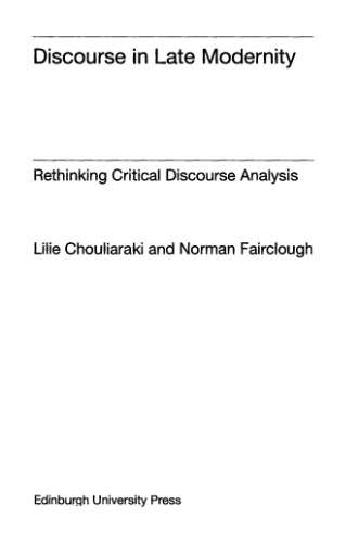 Discourse in Late Modernity