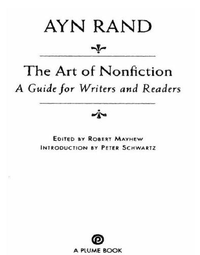 The Art of Nonfiction: A Guide for Writers and Readers