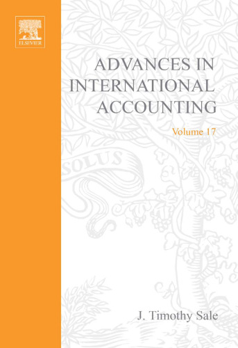Advances in International Accounting, Volume 17 (Advances in International Accounting)