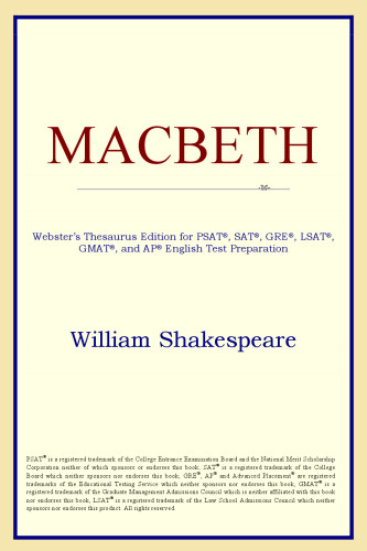 Macbeth (Webster's Thesaurus Edition)