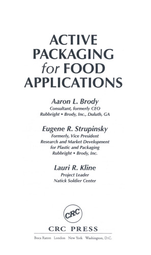 Active Packaging for Food Applications