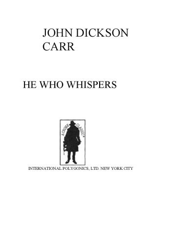 He Who Whispers