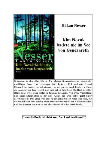 Kim Novak badete nie im See von Genezareth