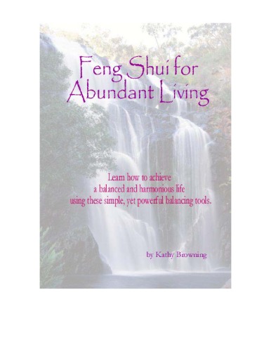 Feng Shui for Abundant Living