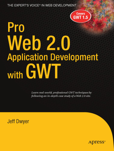 Pro Web 2.0 Application Development with GWT (Pro)