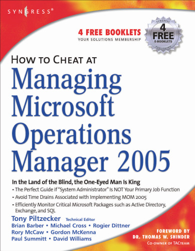 How to Cheat at Managing Microsoft Operations Manager 2005
