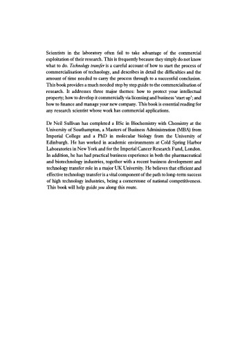 Technology Transfer: Making the Most of Your Intellectual Property