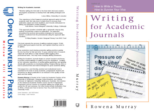 Writing for Academic Journals (Study Skills)