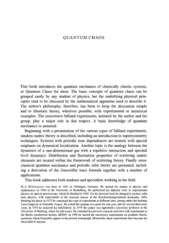 Quantum Chaos: An Introduction