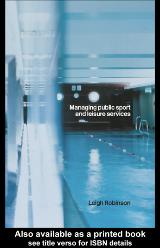 Managing Public Sport and Leisure Services