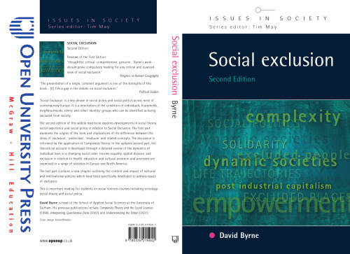 Social Exclusion, 2nd edition (Issues in Society)