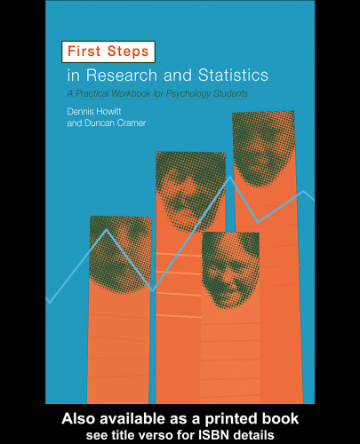 First Steps In Research and Statistics: A Practical Workbook for Psychology Students