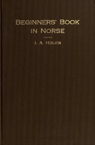Beginner's Book in Norse