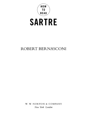 How to Read Sartre (How to Read)
