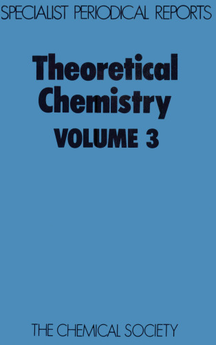 Theoretical Chemistry (SPR  Theoretical Chemistry (RSC)) (v. 3)