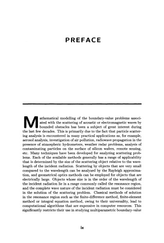 Acoustic and Electromagnetic Scattering Analysis Using Discrete Sources