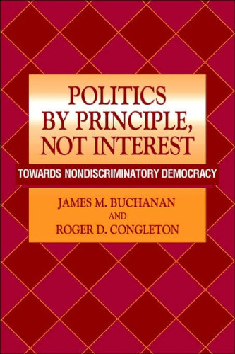 Politics by Principle, Not Interest: Towards Nondiscriminatory Democracy
